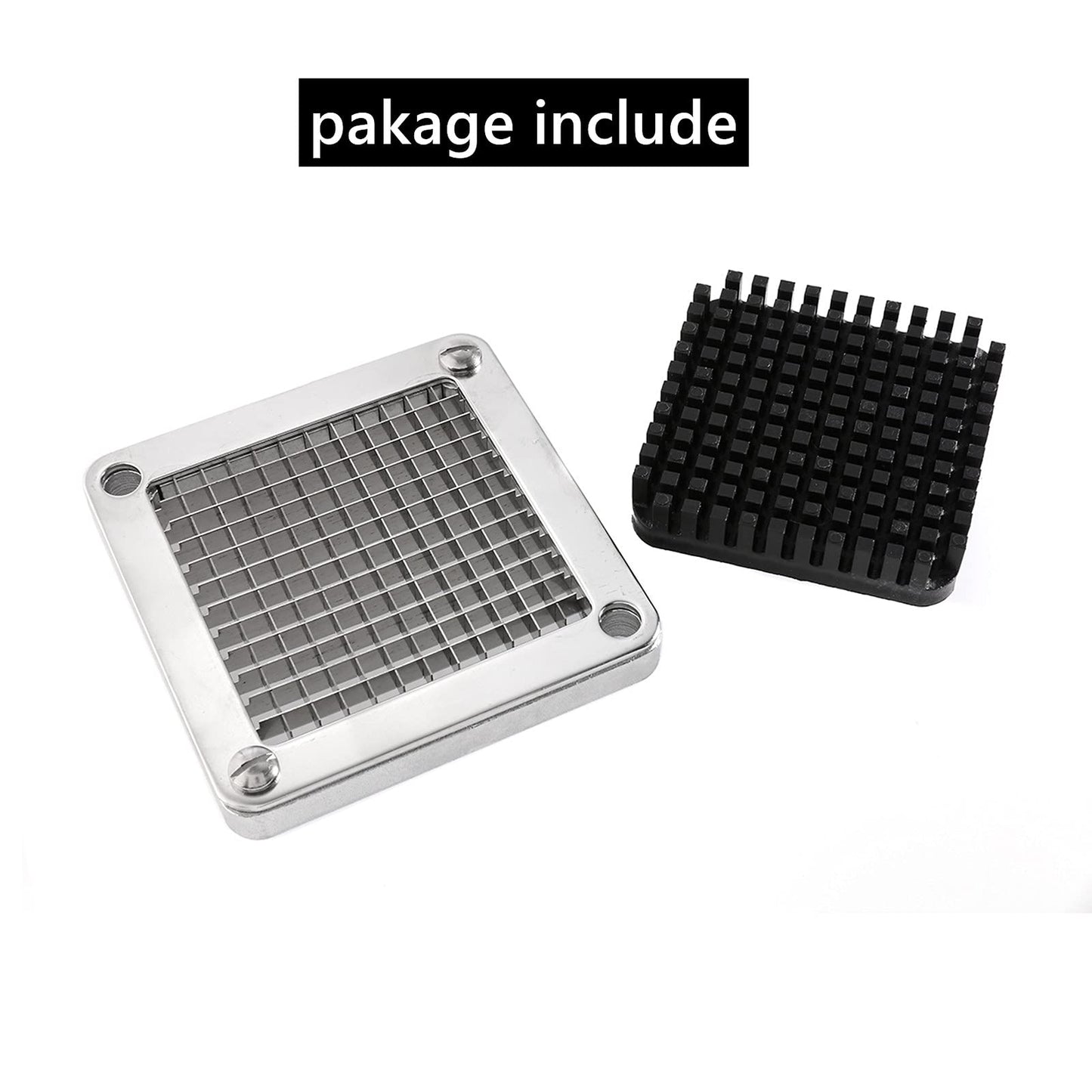 POWLAB Replacement Chopper 1/4" Blade Commercial Vegetable Chopper Dicer Stainless Steel Blade for Fruit Cutting Machine Tomato French Fries Cutter
