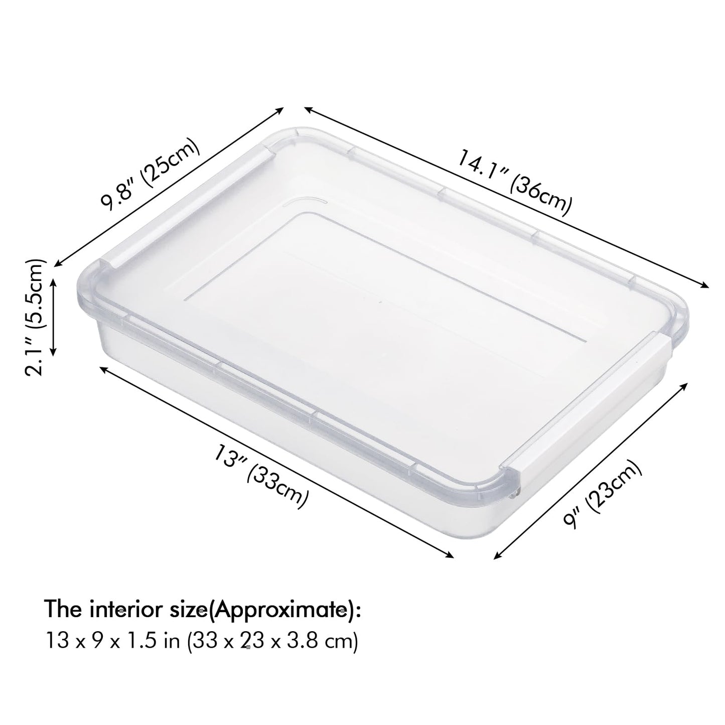 Poeland Portable Project Case File Document Storage Organizer