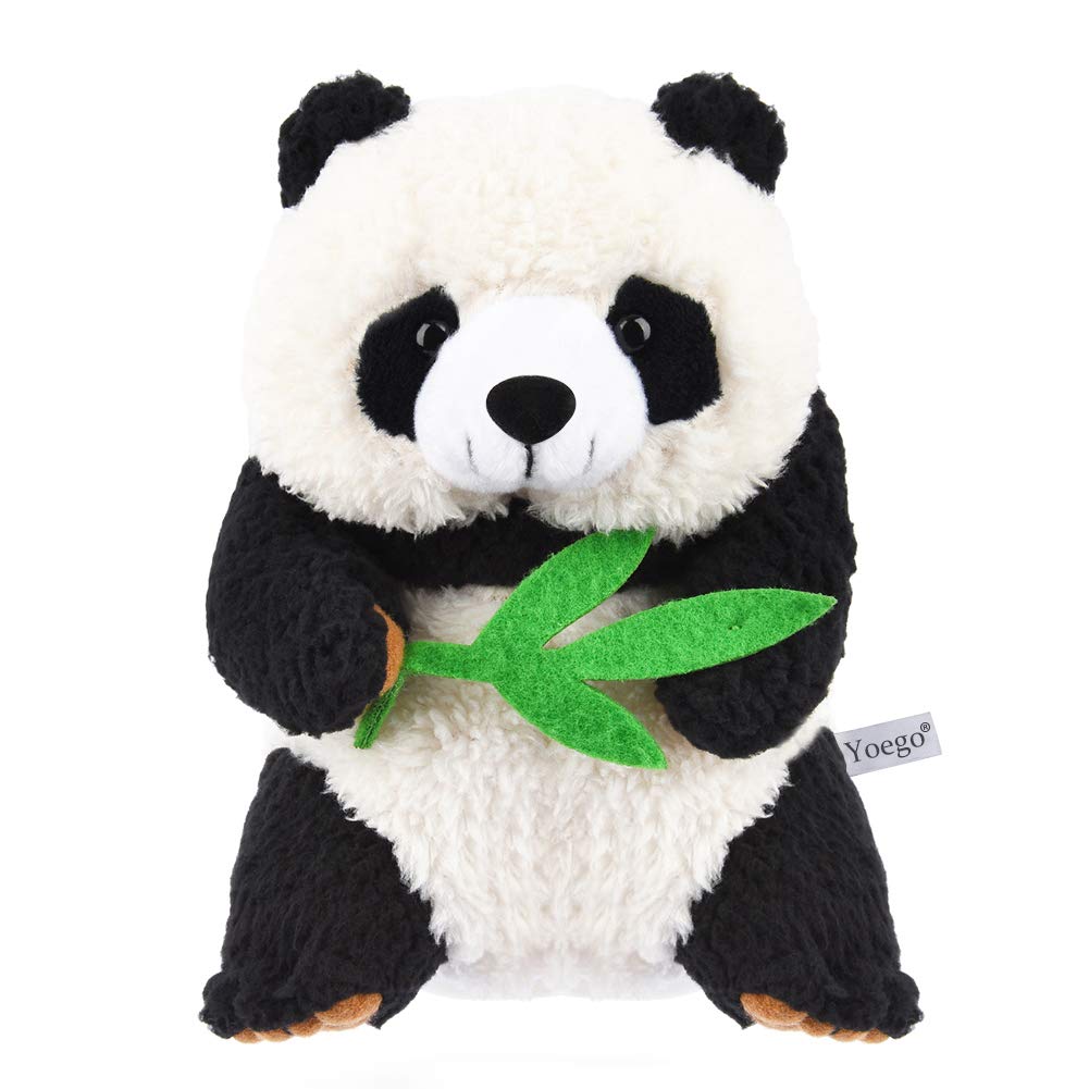 YOEGO Talking Toy, Plush Panda Cute Sound Effects with Repeats Your Said Voice, Best Buddy for Kids Gift