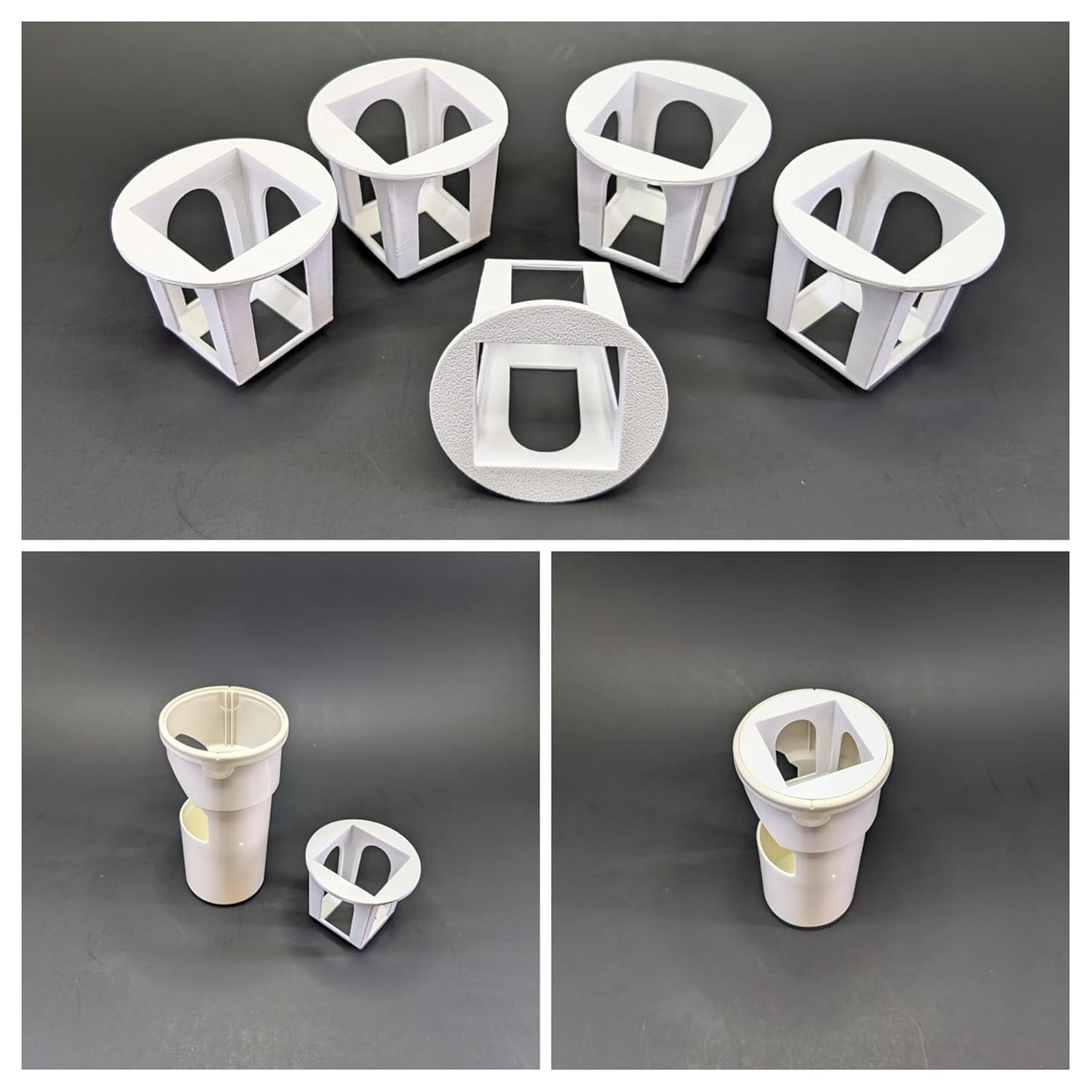 Grow Cubes for Hydroponic System/Compatible with Gardyn (10 Grow Cubes / 10 W&B caps)