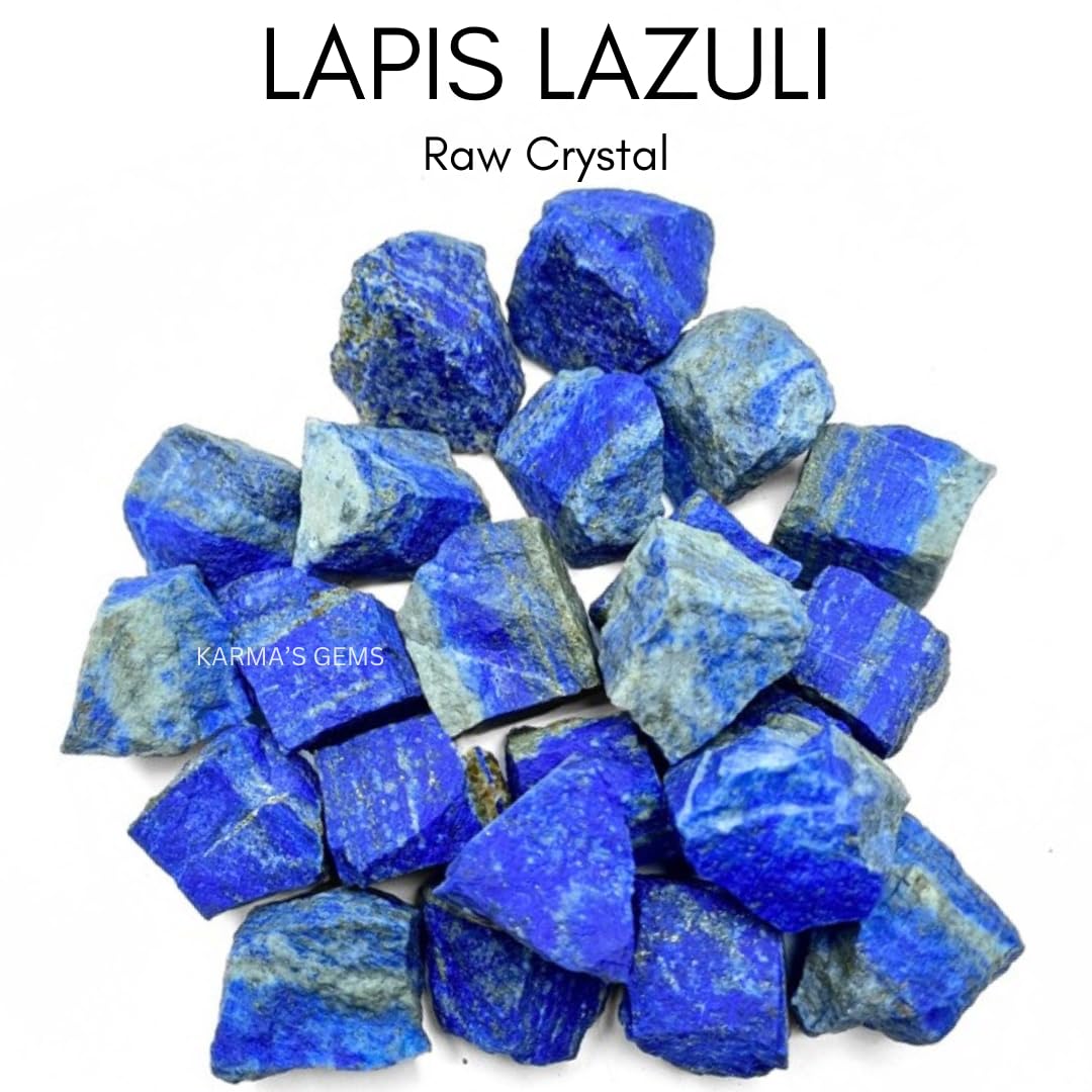 Crystals, Rocks, Jade, Crystals and Healing Stones, Witchcraft Supplies, Healing Crystals, Stones, Healing Stones, Rock Collection, Agate, Raw Stones (Lapis Lazuli, 2 Pcs)