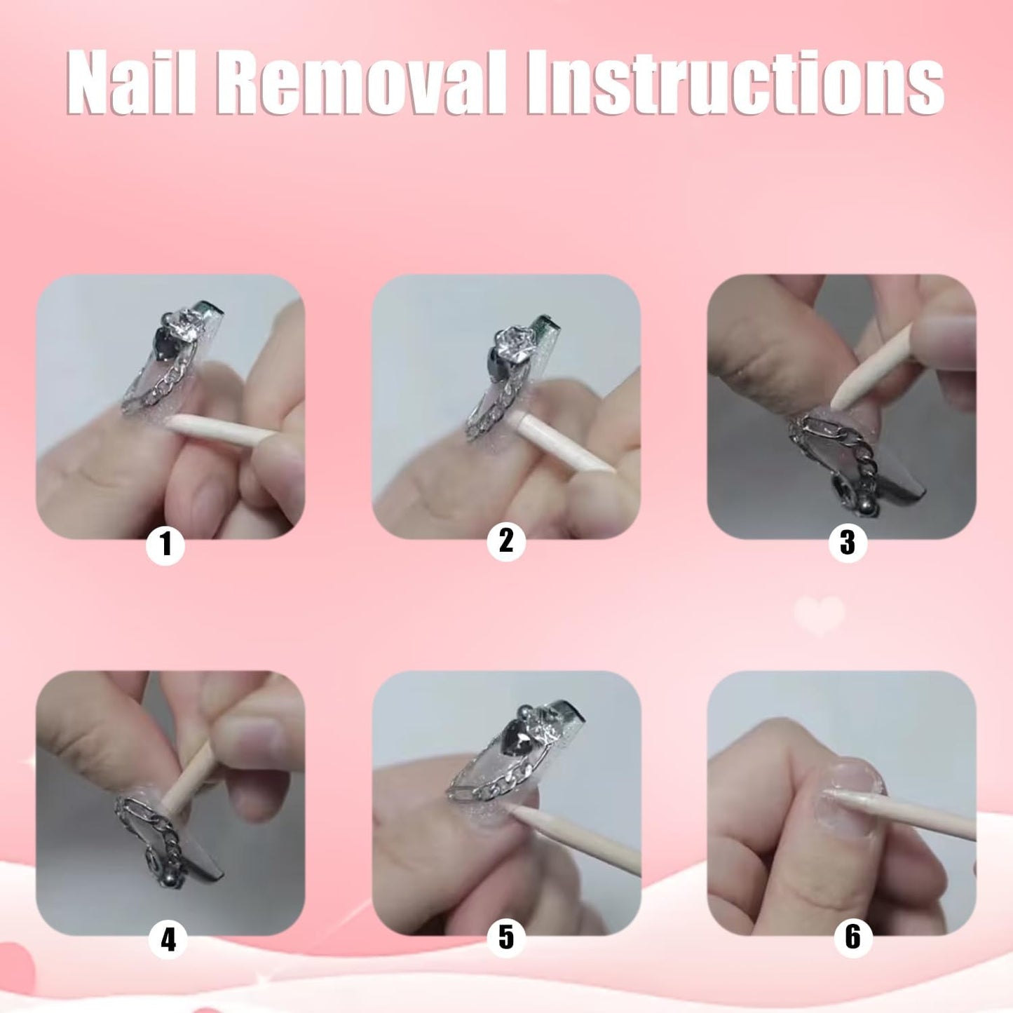 Handmade Press On Nails – Short Almond False Nails for Women, Reusable Acrylic with Bow& 3D Blueberry Design – Salon Quality Fake Nails（S）