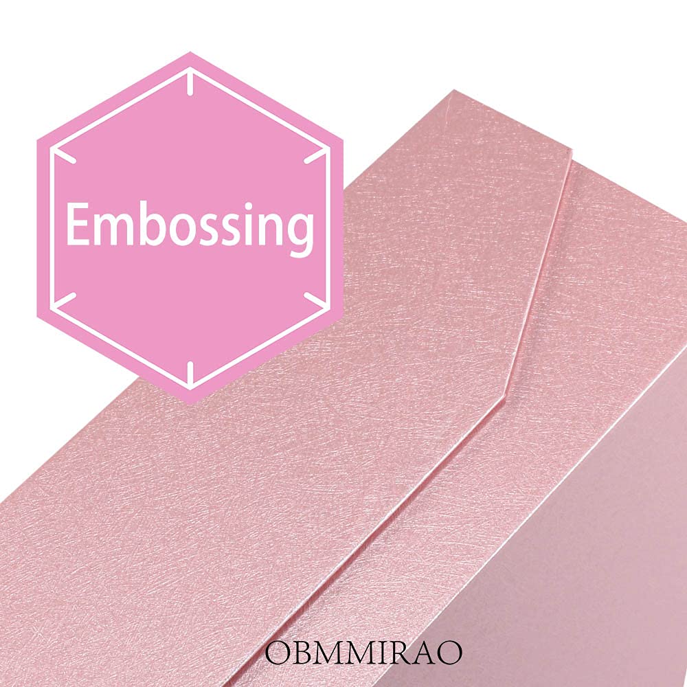 OBMMIRAO 1Pcs Pink 13x9x4 Inch Upgrade Hard Large Gift Box with Lid, Foldable Magnetic Gift Boxes,Groomsman Box Bridesmaid Proposal Box, Reusable Gift Boxes for Clothes