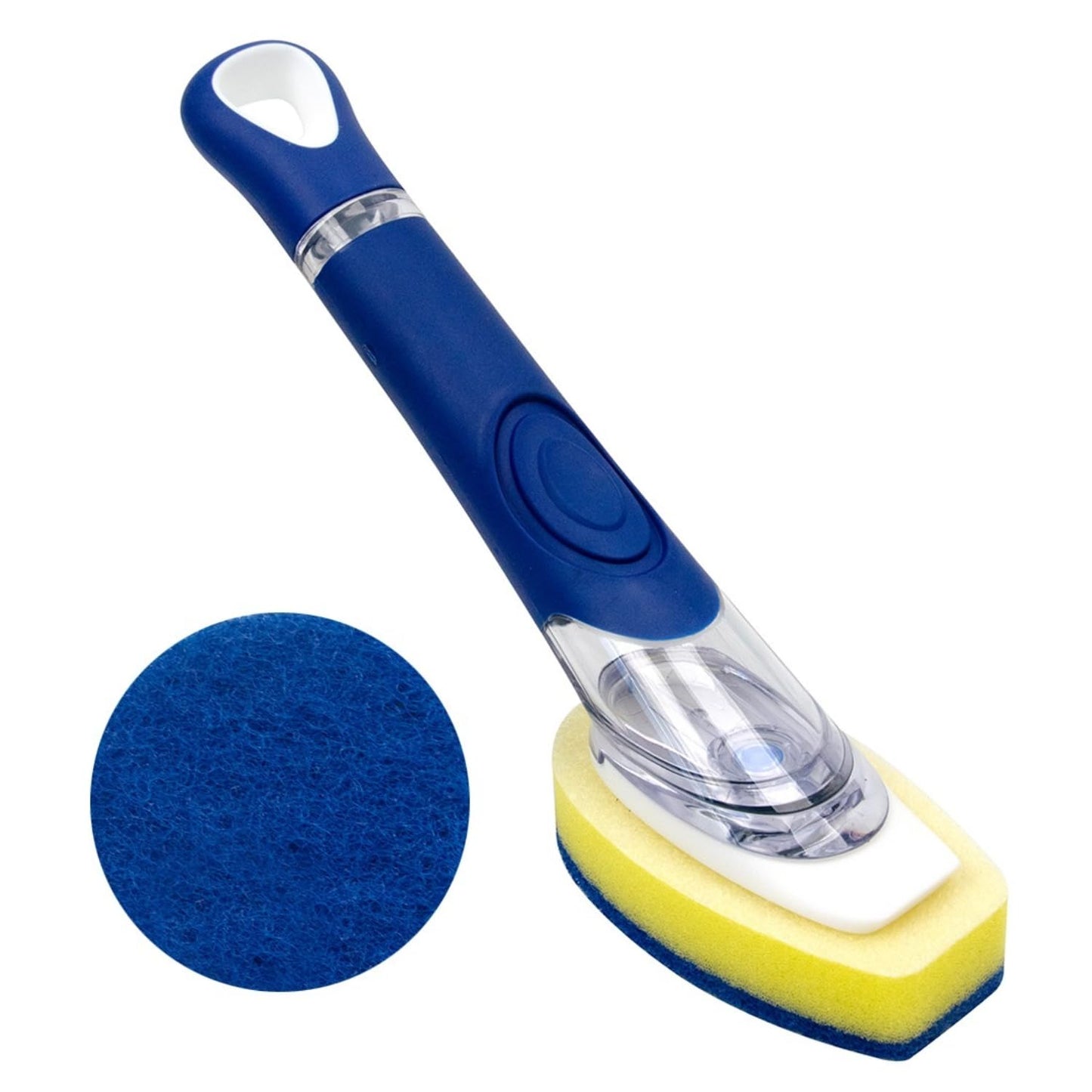CELOX Dish Wand for Kitchen Sink, Dish Scrubber with Soap Dispenser