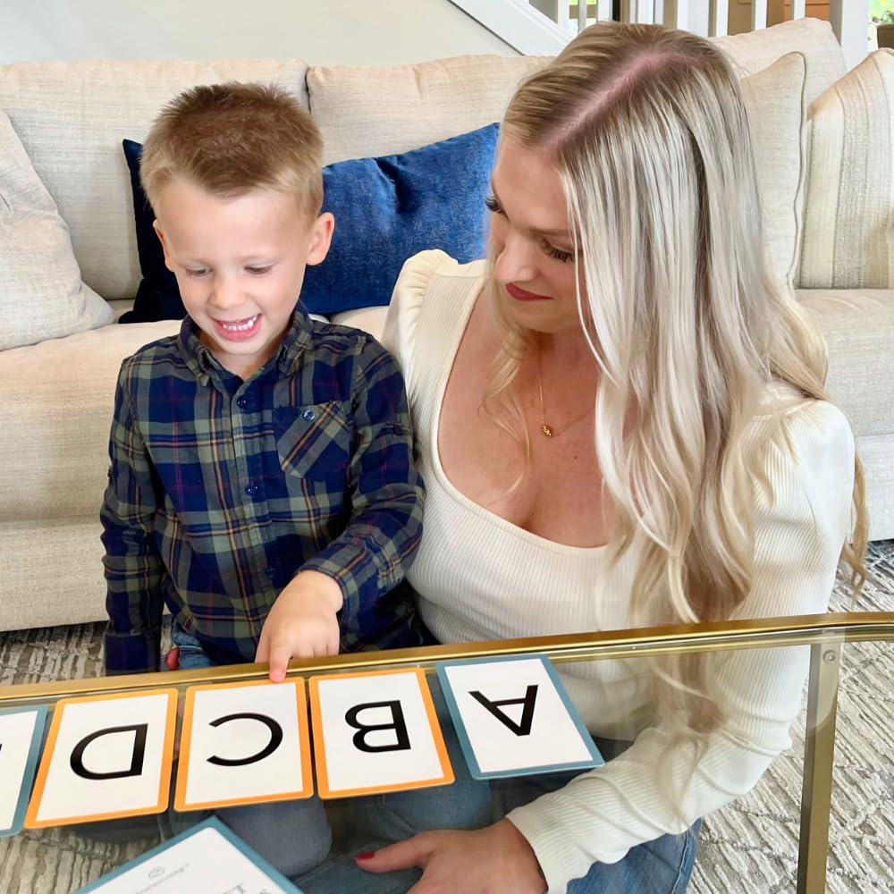 BRAINSTRONG Preschool and Toddler Flashcards | Ages 2-5 | Preschool - Kindergarten | Letter Numbers Shapes Colors | Brainstrong Premium Flash Cards | Preschool Learning Esssentials in Three Decks