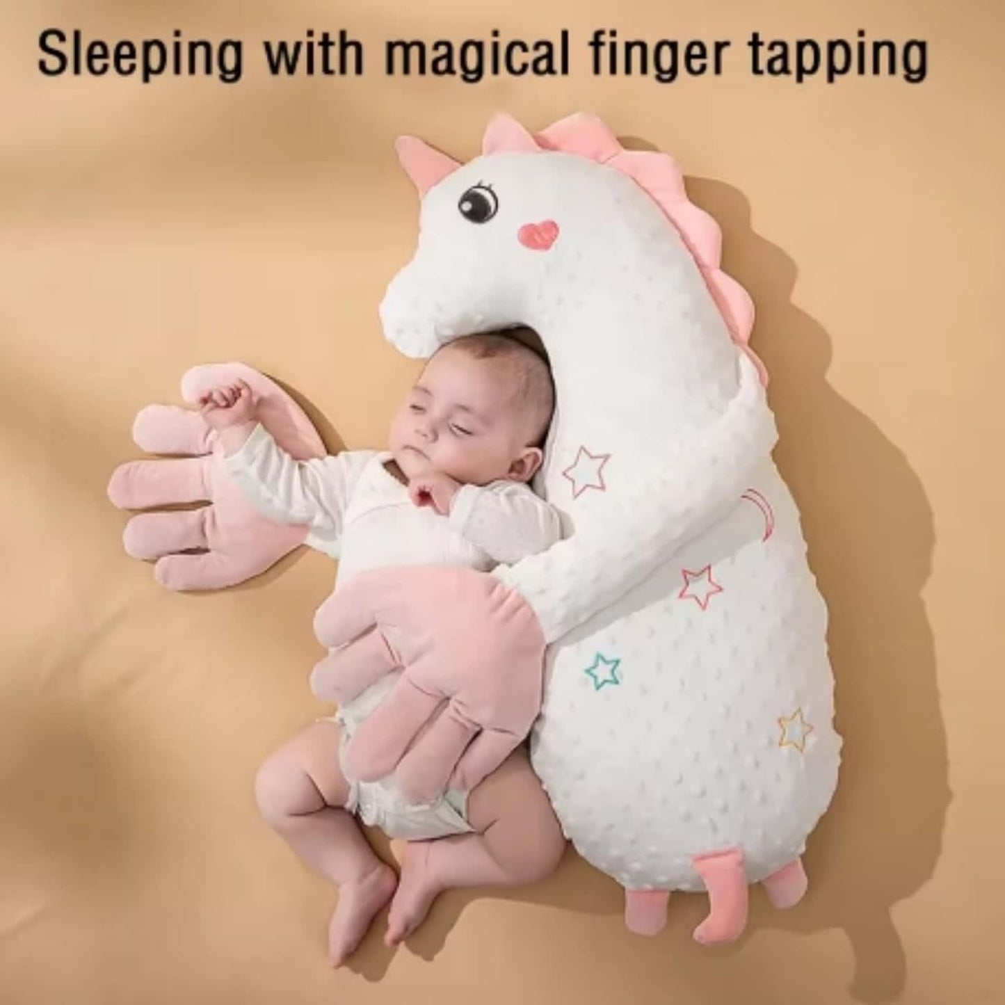 Wutobang Companion Plush Comfort Patting Pillow,Used for Soothing and Hugging (Bohemian)
