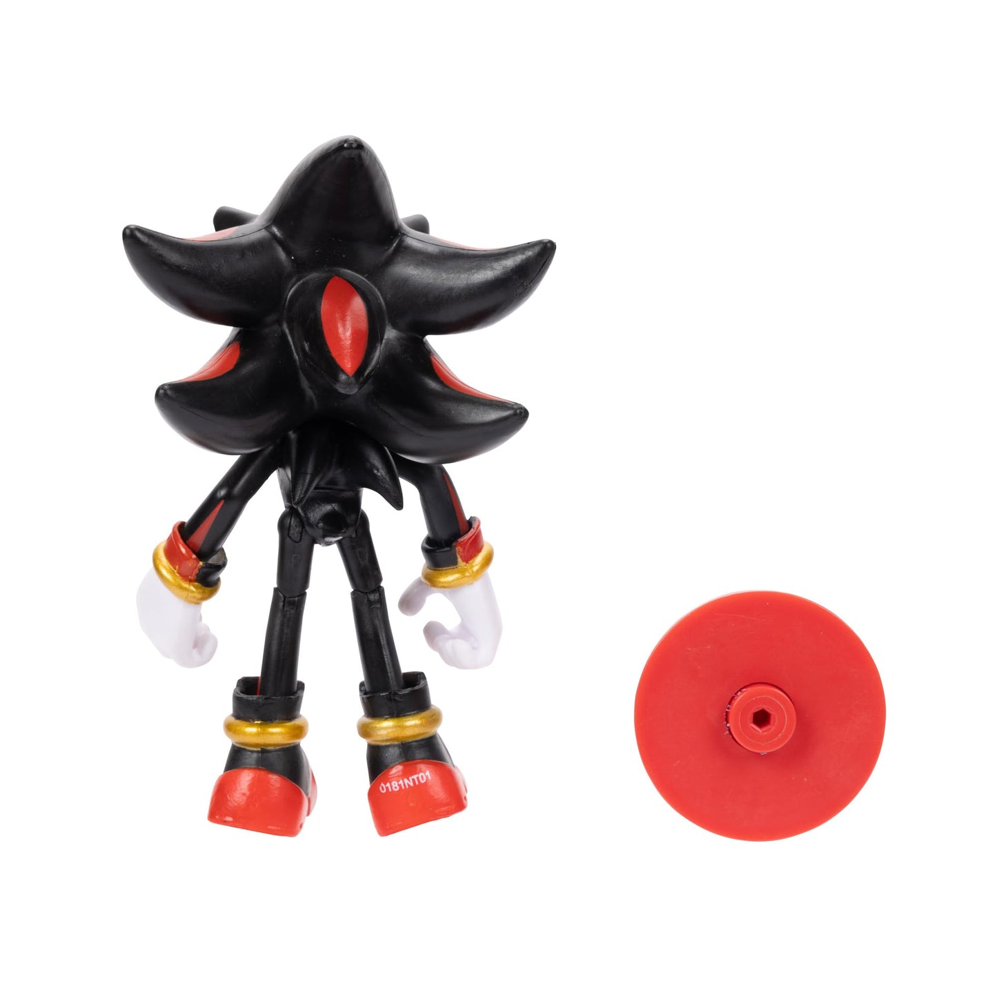 Sonic the Hedgehog 4-inch Shadow Action Figure with Star Spring Accessory. Ages 3+ (Officially licensed by Sega)