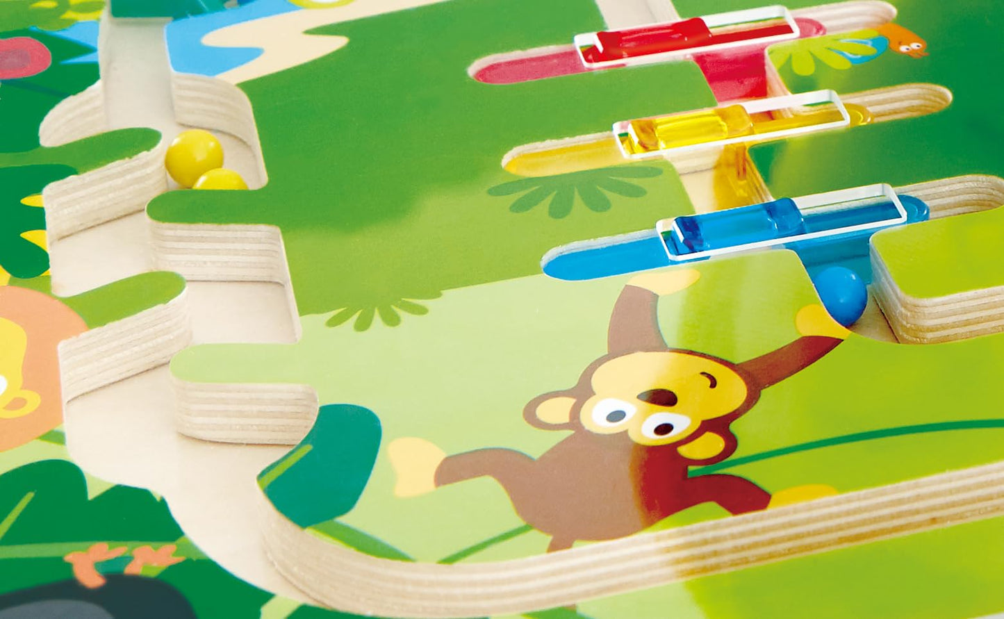 Hape Wooden Jungle Magnetic Maze