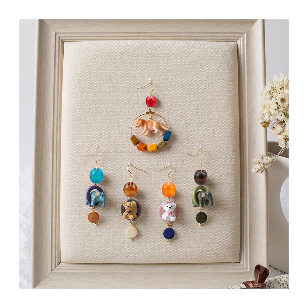 PH PandaHall Painted Round Wooden Beads, 200pcs 10 Colors Wood Barrel Beads16.5mm Colorful Loose Beads with 6mm Large Hole for Bracelet Necklace Macrame