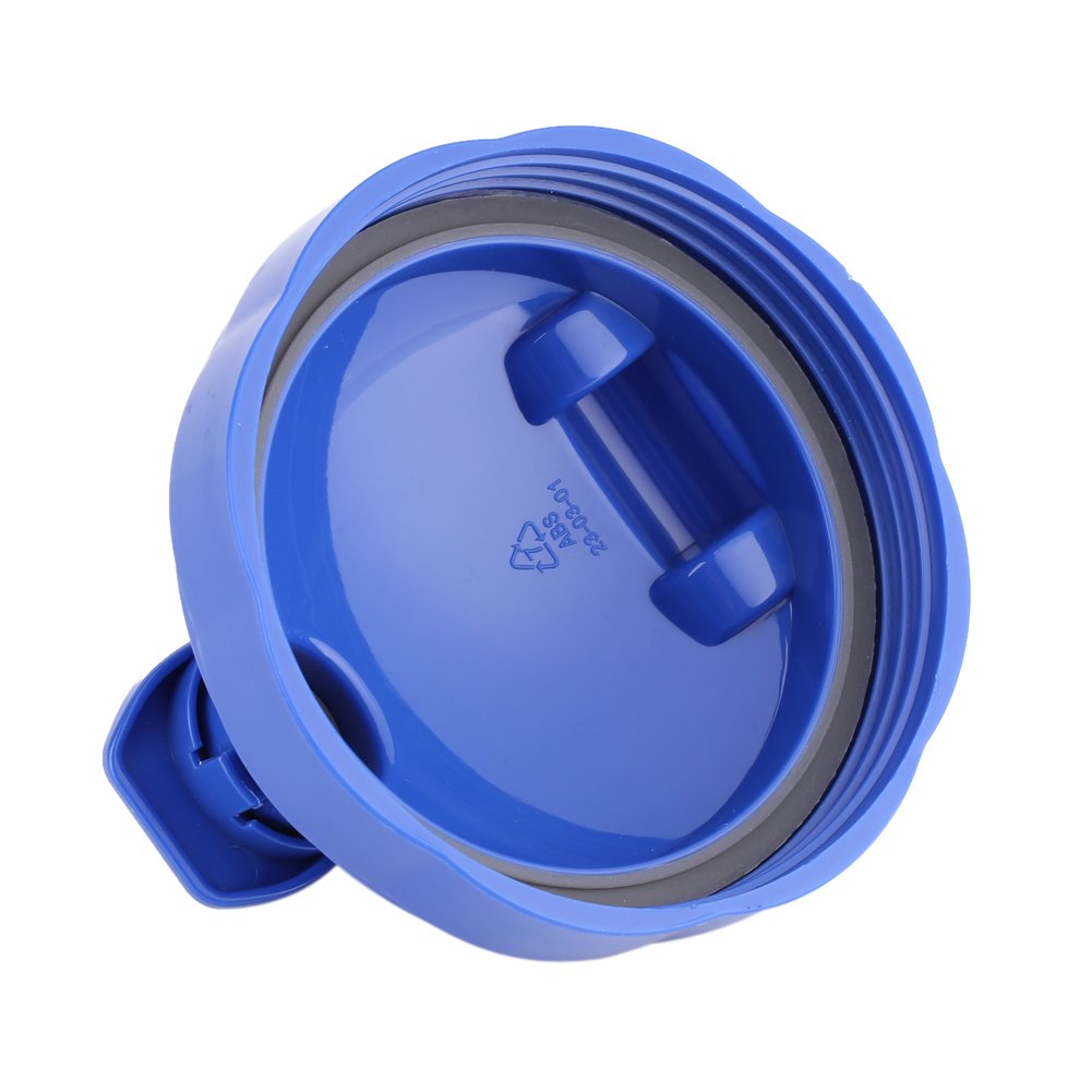 Generic Flip Top To Lid, Replacement Part Seal Flip Top Lid for 600W 900W Juicer Bottle or Blender, Replacement Cup To Lid with Seal (Blue), Genericdv7ezno1uf-03