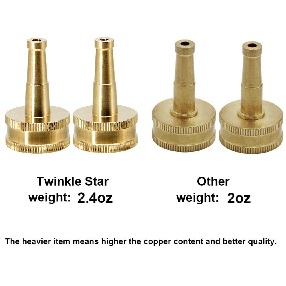 Twinkle Star Brass Jet Sweeper Jet Nozzle, 2 Pack, TWIS3431