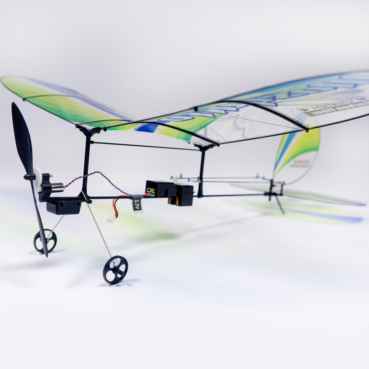E43 Mosquito RTF RC Airplane for Adults, Micro EPP RC Foam Plane 14.1 Inch Wingspan, 2.4GHz 3CH Slow Flyer for Indoor Fly