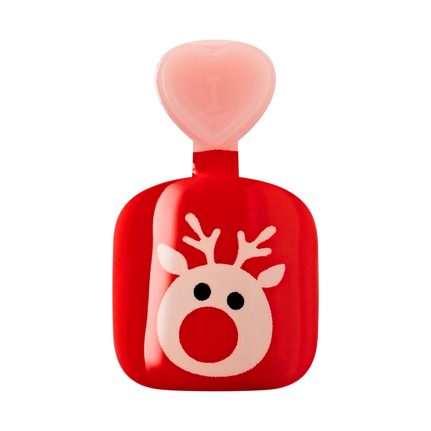 KISS imPRESS MINI Holiday Press On Nails for Kids, ‘Cozy’, Red, Child Size, Squoval Shaped, Mess-Free, Mom Approved, Non-Toxic, Breakaway Application Tabs, Nail File, 20 Fake Nails