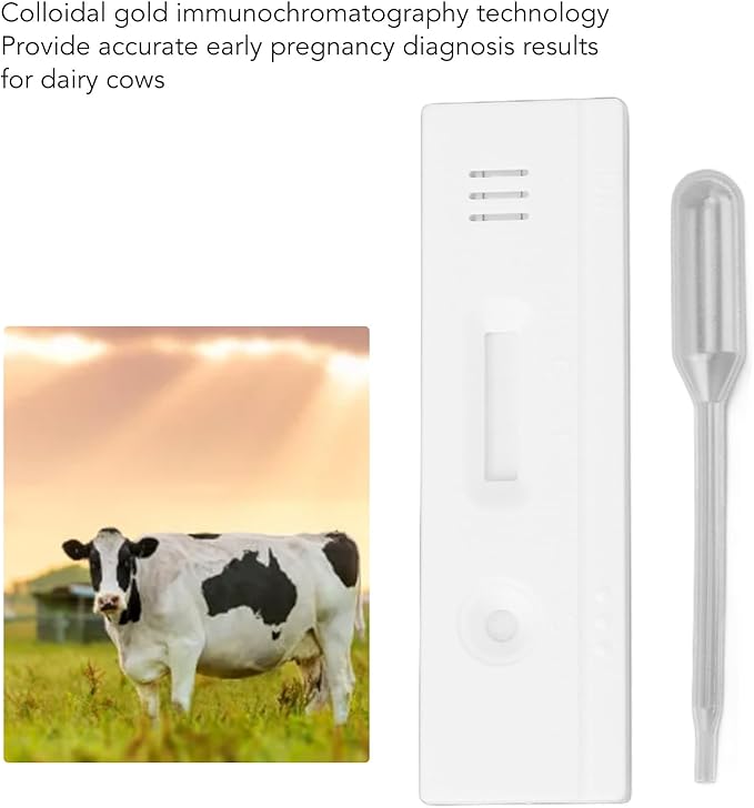 Fdit Cow Pregnancy Test Strips High Accuracy Quick Detection Early Pregnancy Diagnosis Tool