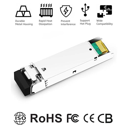 OPSTRAN 10GBASE-ER SFP+ Optical Transceiver Module Compatible with Mellanox SFP-10G-ER 1550nm 40km DOM Duplex LC SMF