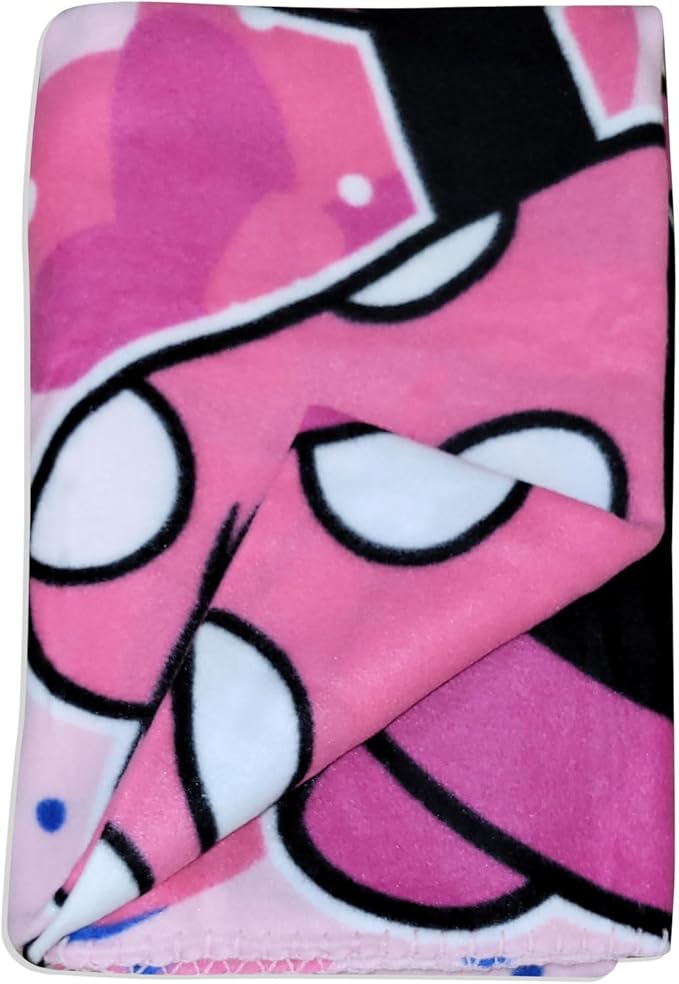 MinnieMouse Cozy Fleece Throw Blanket 40 x 60 (Smile)