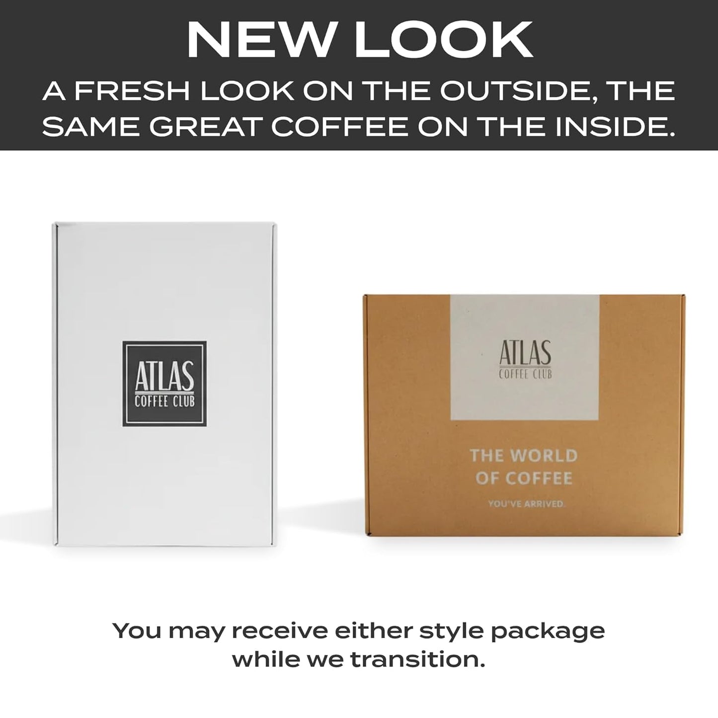 Atlas Coffee Club World of Coffee Discovery Set - Gourmet Coffee Gift Sampler - 8-Pack Variety Box of the World’s Best Single Origin Coffees - Whole Bean