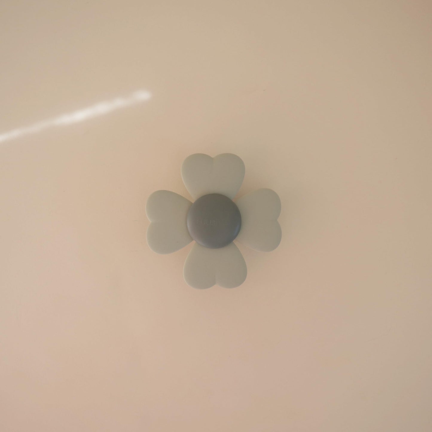 mushie Lucky Suction Spinner Toy | Toddler Sensory Toys for Bath & Play