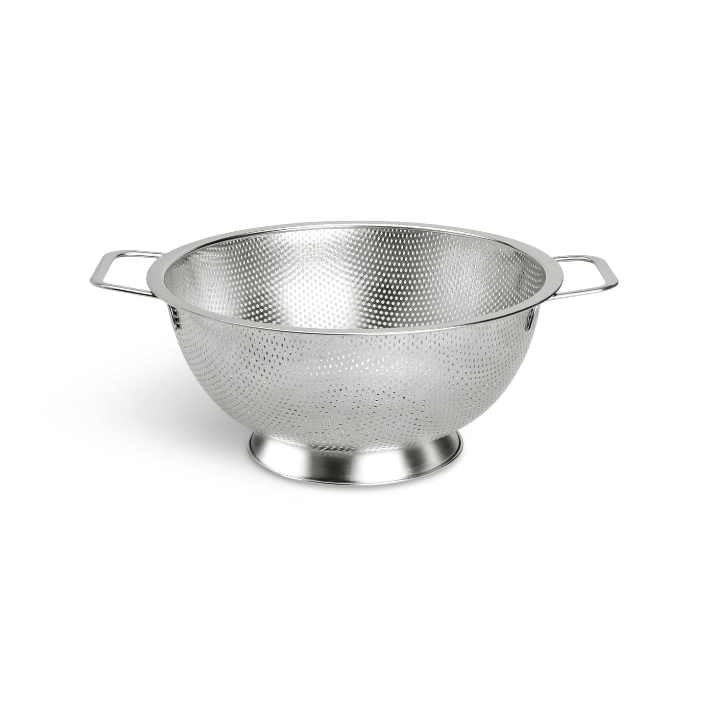 Kaishun Colander Stainless Steel 3-Quart, Kitchen Strainer for Pasta, Fruits Vegetables, Dishwasher Safe