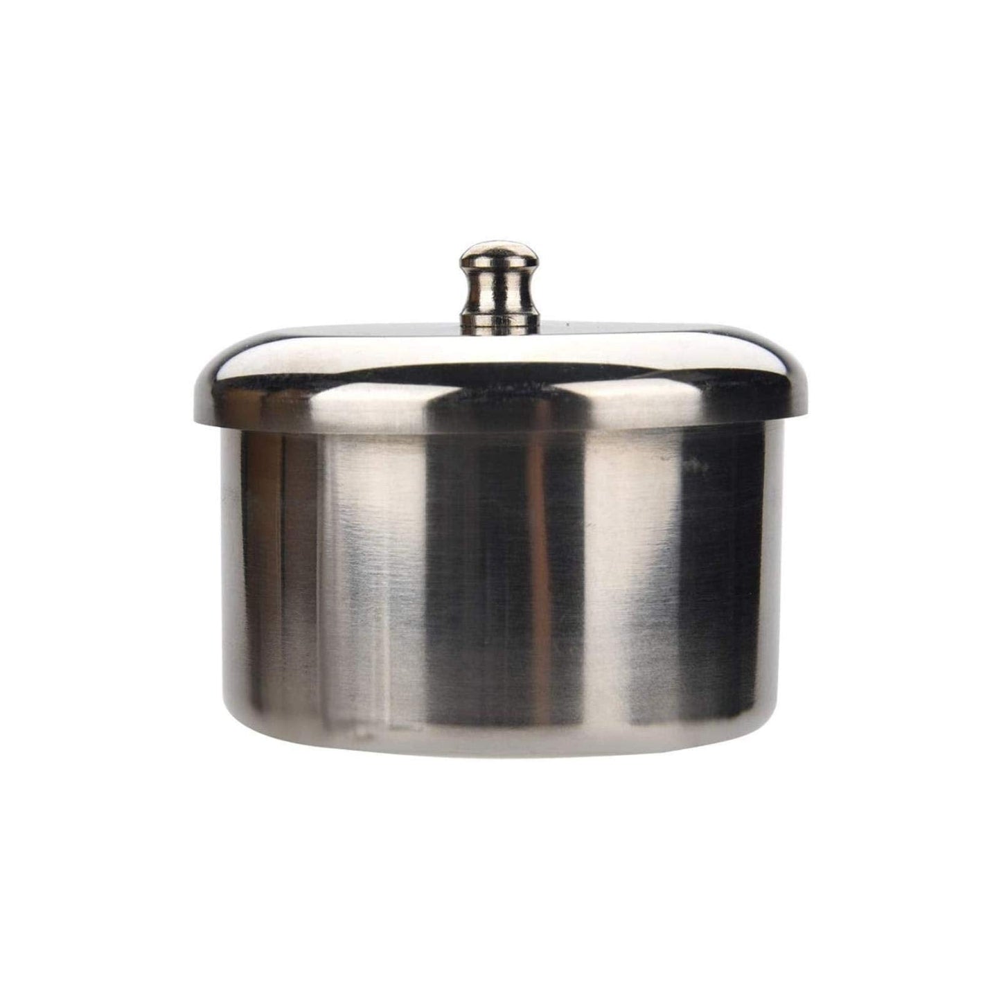3pcs/set Nail Art Powder & Liquid Cup, Stainless Steel Acrylic Nail Tips Cup Dappen Dish Liquid Powder Holder Container