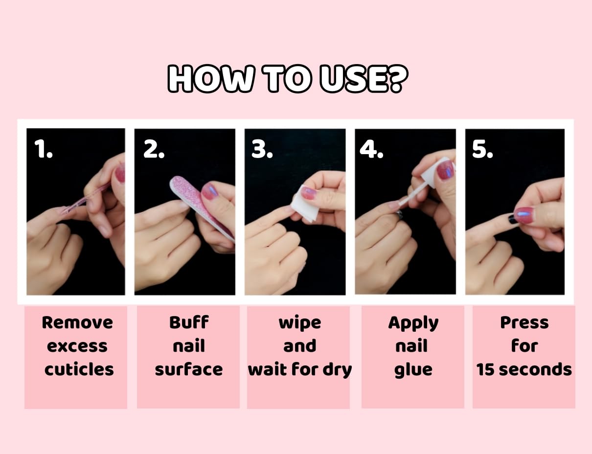 Incantevole Cat's Eye Press On Nails (30PCS； SIZE：XS-S-M), Short Square Nails, Handmade Nails, Enhanced Glossy False Nail Tips (Mirror Finish Champagne Pink)