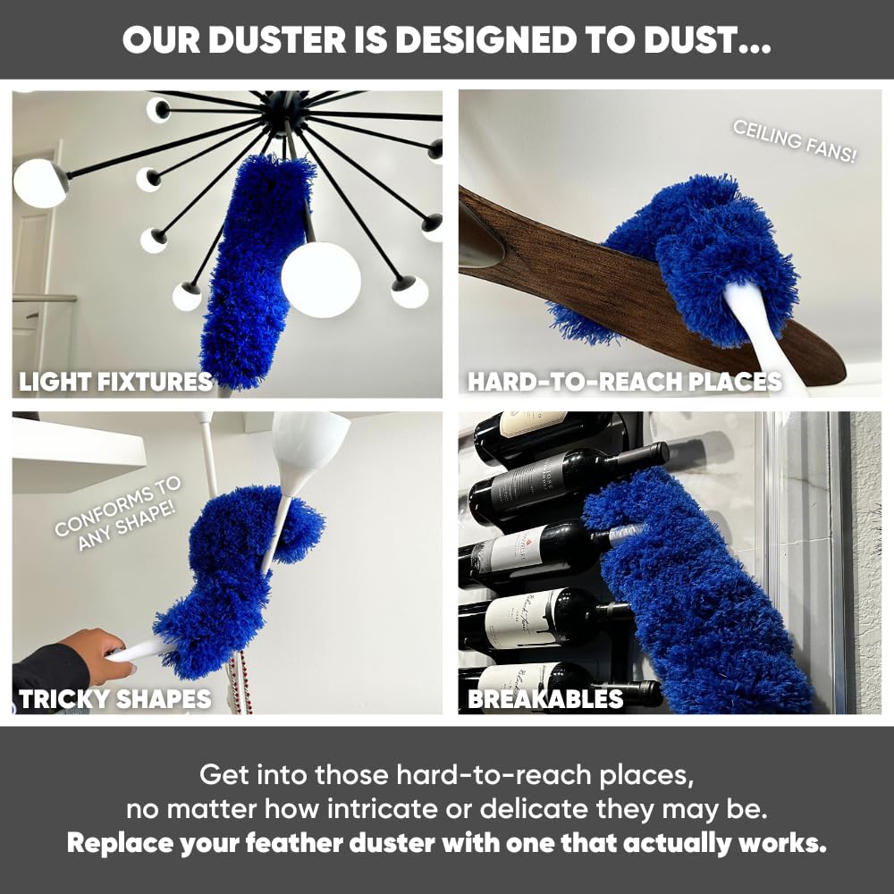 2 Pack of Microfiber Flexible Dusters (2 Count)
