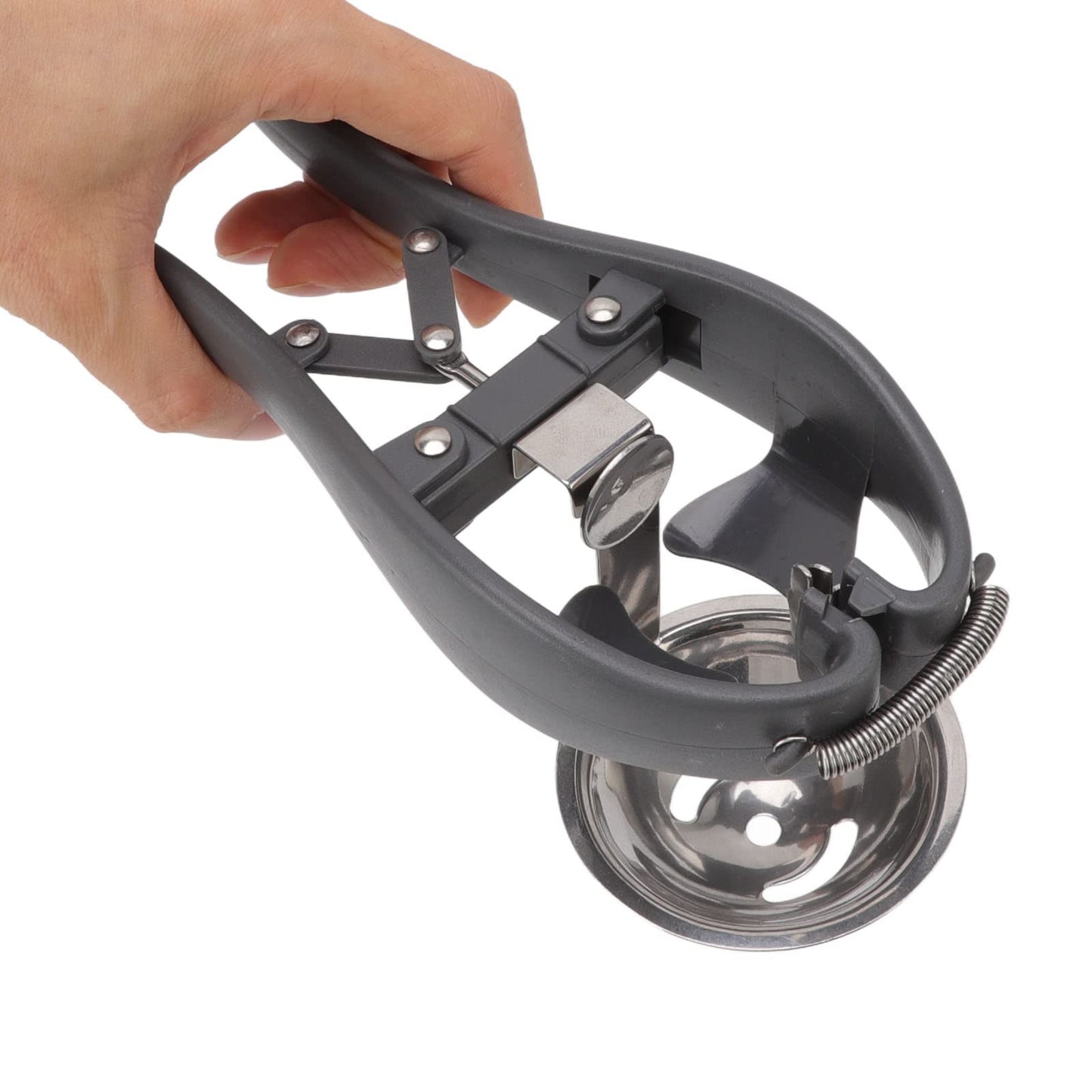 Stainless Steel Professional Egg Opener - Automatic Cracking Tool, Easy Eggshell Cutter, Hard & Soft-Boiled Eggs