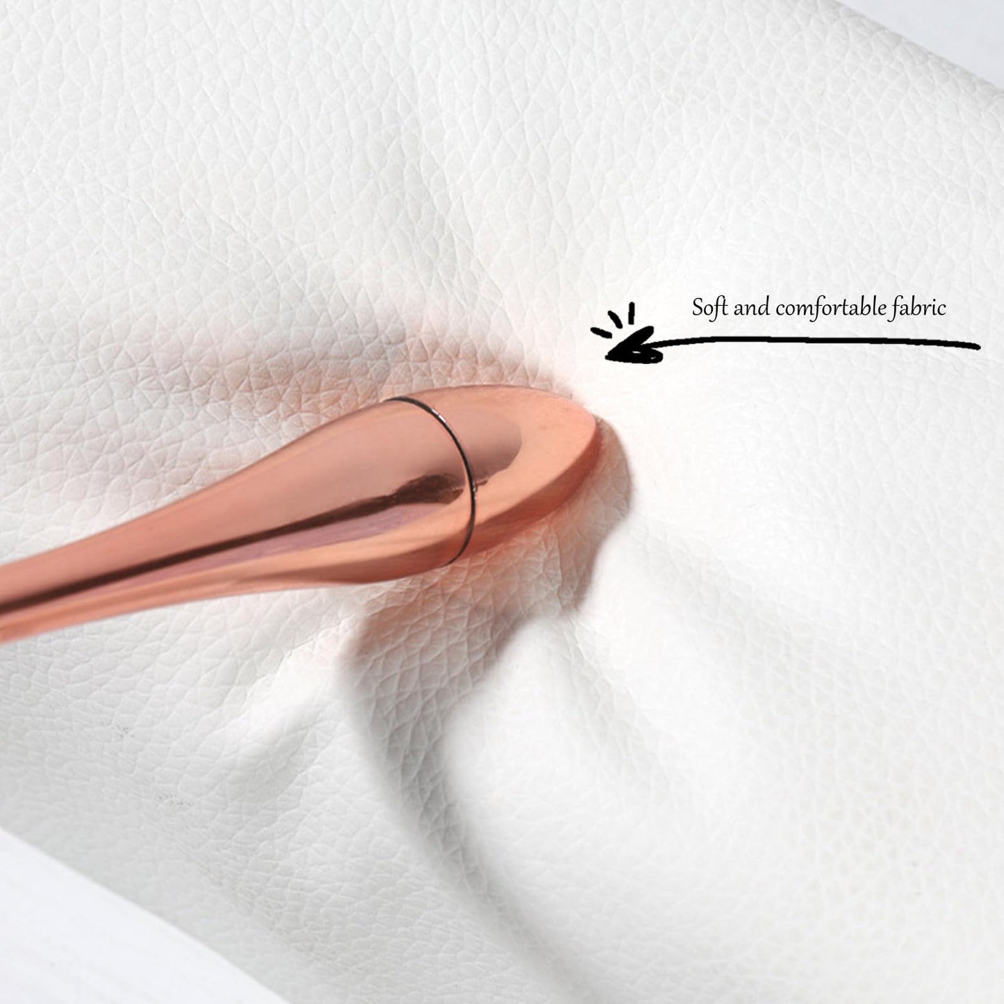 TANG SONG Rectangle Sponge Manicure Hand Rest Pillow Nail Stand Hand Holder Nail Table Manicure Armrest Cushion (White)