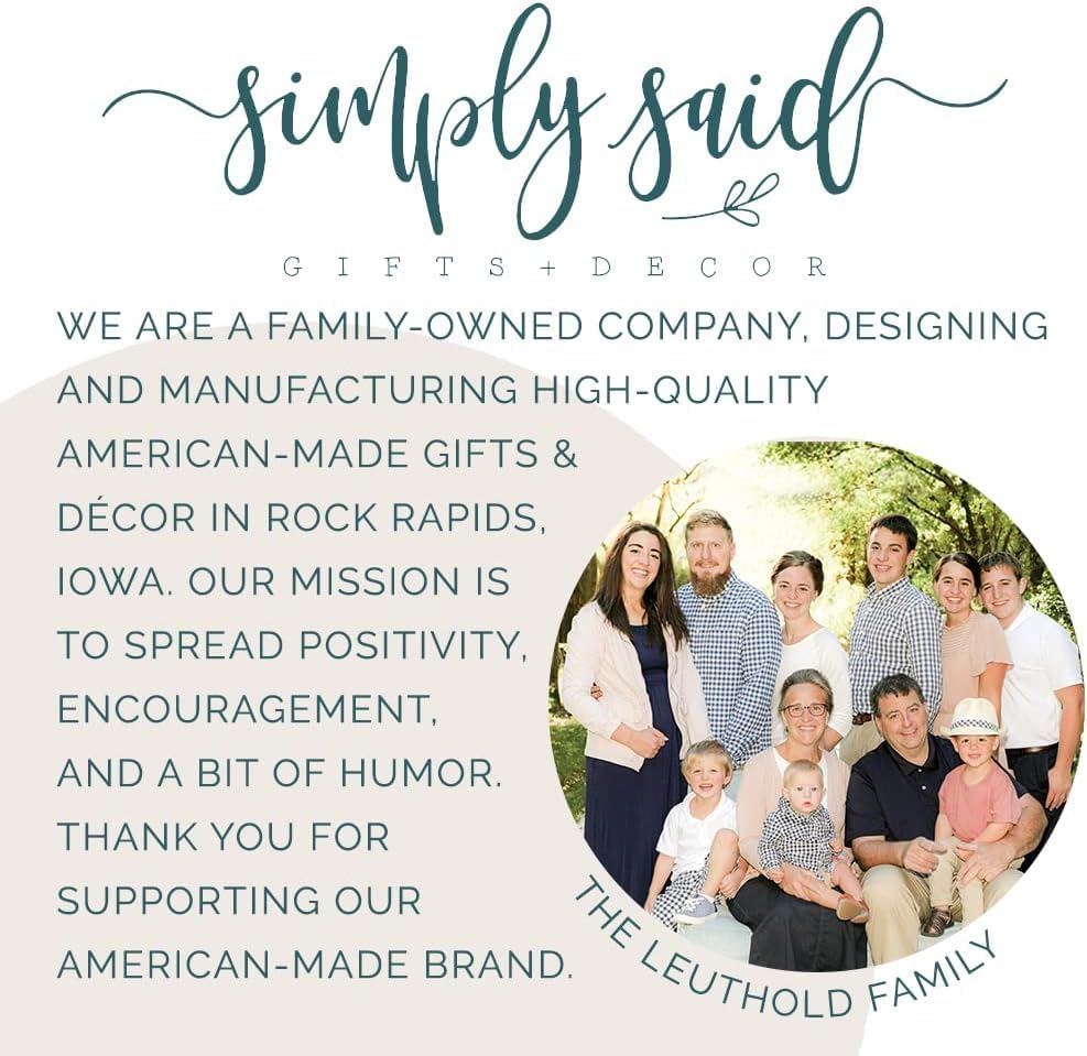 Simply Said, INC Perfect Pallets Petites No Shoes Sign - Lose The Shoes Please - 8 x 8 inch Wood Sign - Kindly Remove Your Shoes Sign - Made in USA - PET18388