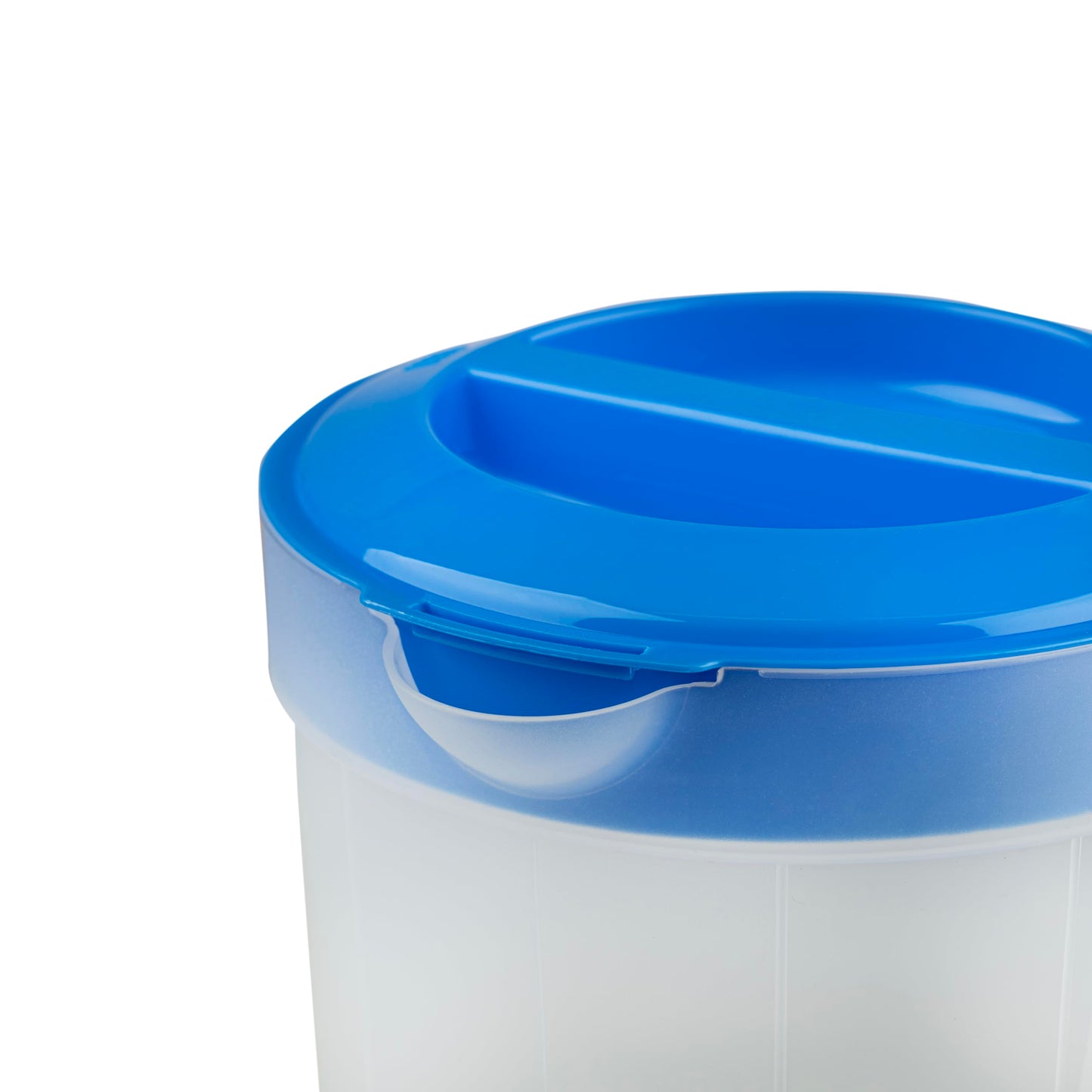 2-Pack 1-Gallon Plastic Pitchers with Lids – Iced Tea Pitchers with Twist Cover BPA-Free, Dishwasher & Freezer Safe, Ideal for Water, Juice & Fridge Storage