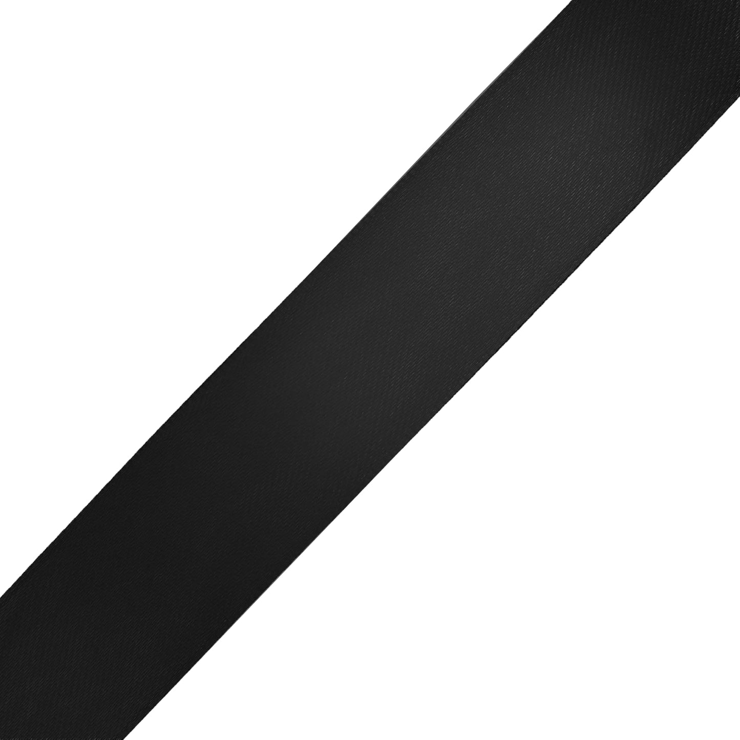 Mandala Crafts Black Satin Ribbon for Crafts - 50 Yards 2 Inch Wide Fabric Ribbons for Gift Wrapping, Flower Bouquets, and Wedding Party Décor
