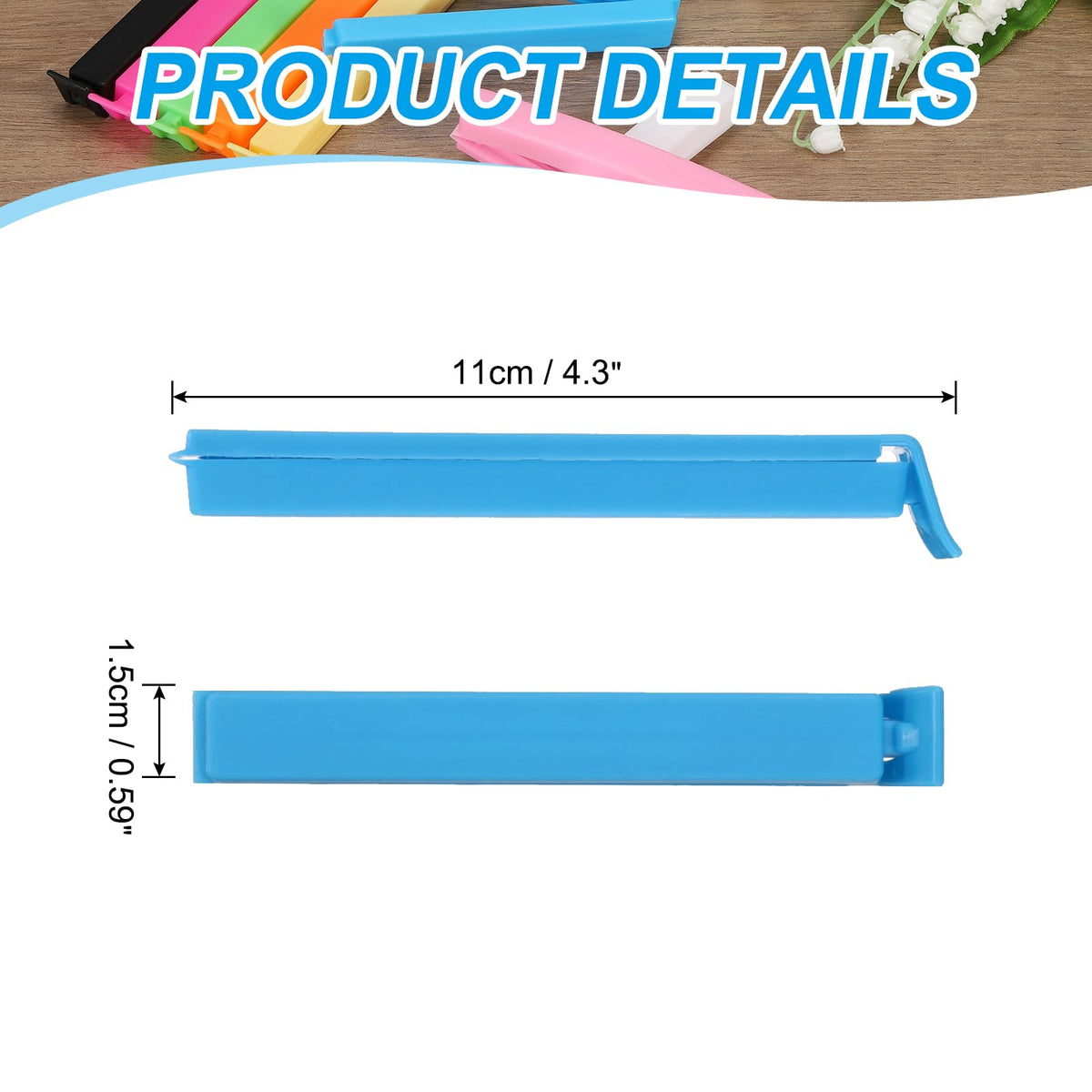 Sealing Clips 4.3 Inch