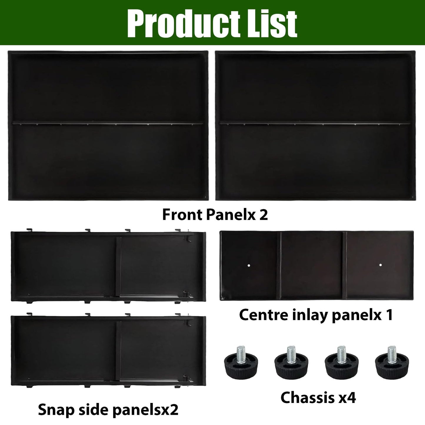 Metal Rectangular Planter, Metal Planter Box, 38" L x 13" W x 30" H Large Heavy Duty Tall Black Planter Box with Drainage Holes and Adjustable Balancing Feet Ideal for Porch, Garden, Patio, Yard