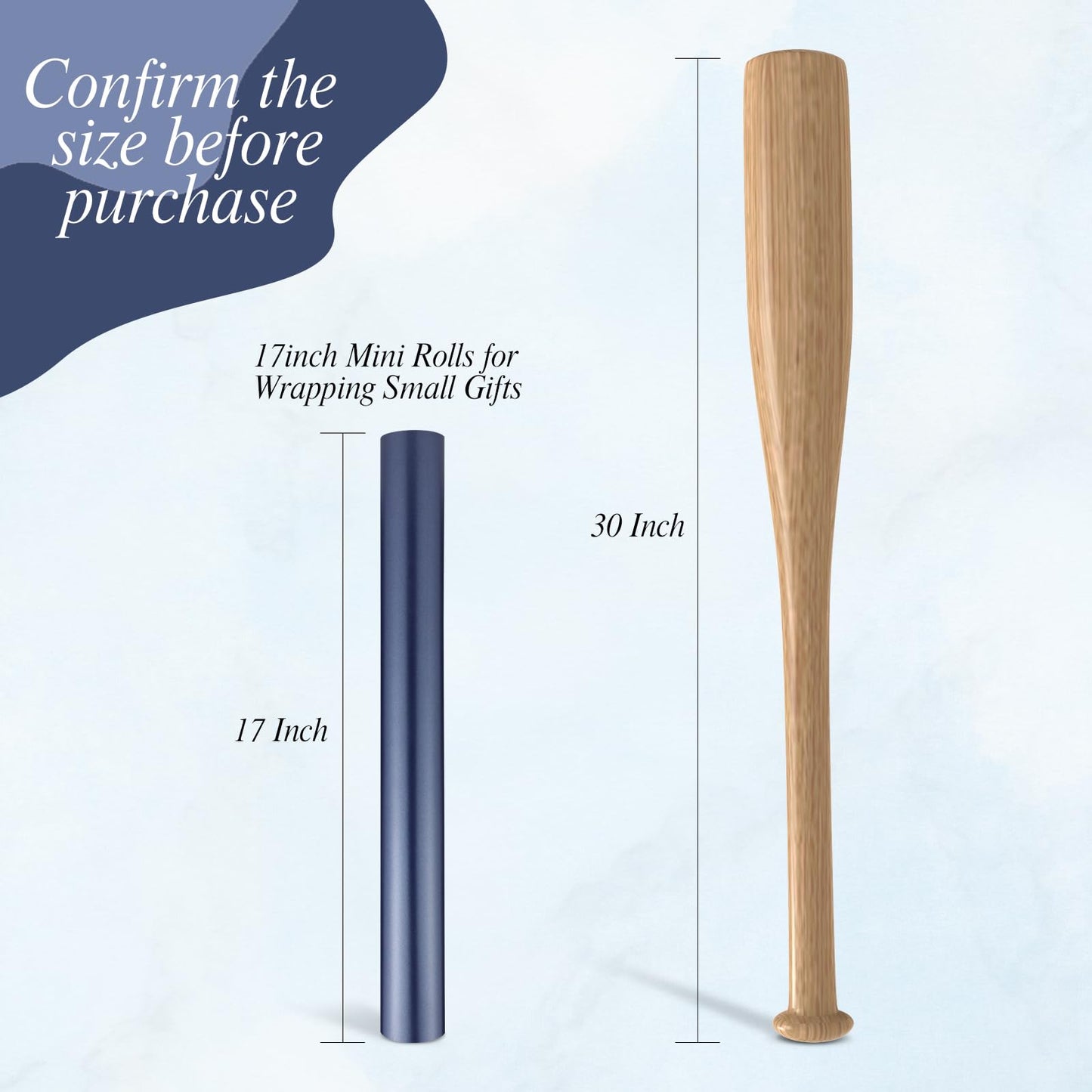 woric Navy Blue Wrapping Paper Roll 17 In X 33 Ft Blue Gift Wrapping Paper with Matte Pearly for DIY Bouquet Weddings Birthdays Graduations Father's Day