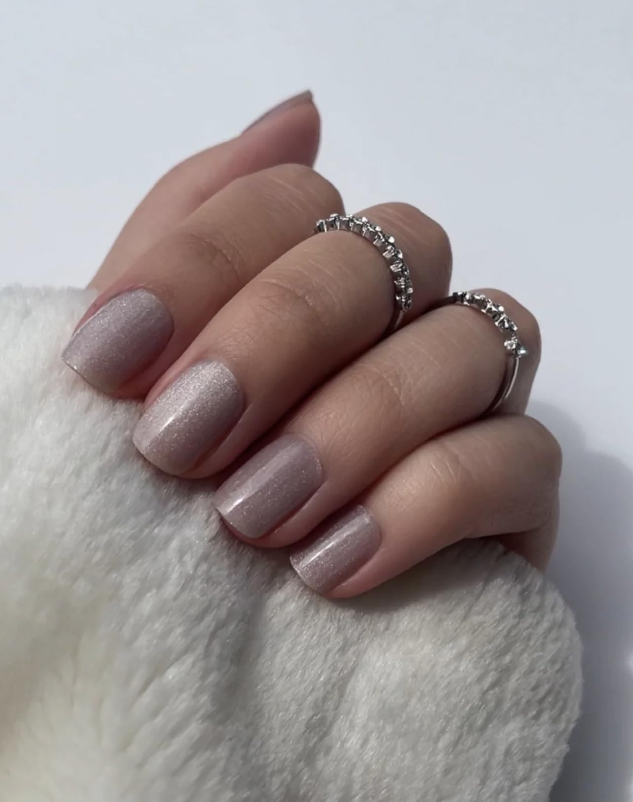Nova Nails Semi Cured Gel Nail Strips (Chinchilla)