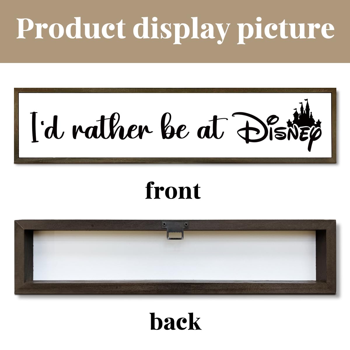 Box Wood Plaques Desk Décor, Freestanding Decorations Sign, Small Wood Signs, Farmhouse Inspired Desk, Home Wall Decor Wood Framed