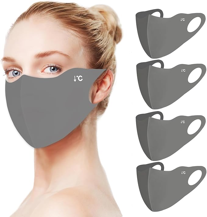Breathable Washable Reusable Sun Face Mask For Women Men,sunscreen UV Face Shield For Hiking Riding Exercise