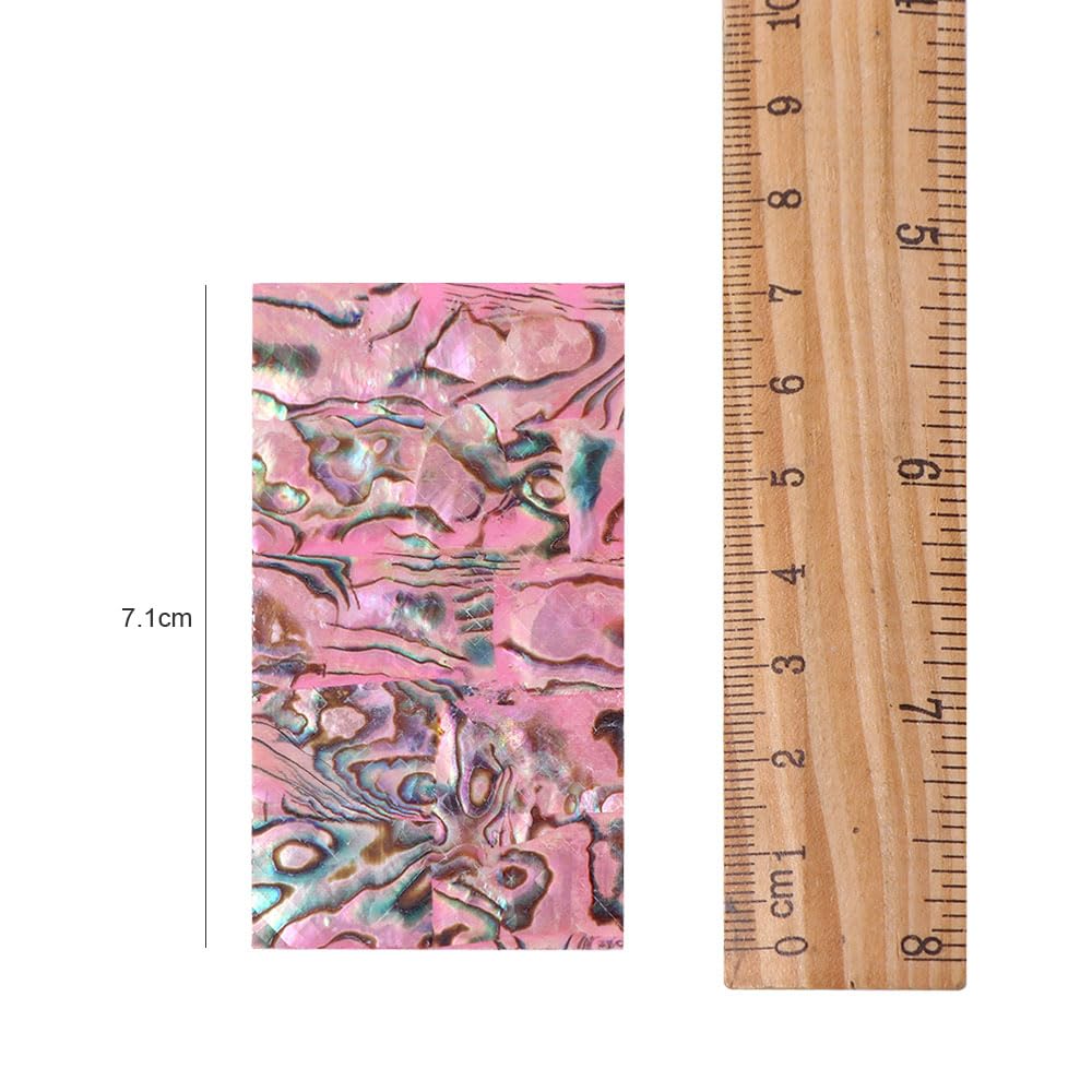 Leadigol 6 Sheet Nail Art Sticker Abalone Seashell Slices Design Sequins Supplies Gradient Mermaid Flakes DIY Nail Decals Women Manicure Decoration
