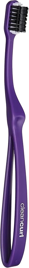 edel+white CleanCurl 3D Toothbrush - 3-Sided Toothbrush Ideal for Adults, Kids, Special Needs, Elderly - Soft Bristle Perfectly Cleans Teeth, Implants & Gum Line