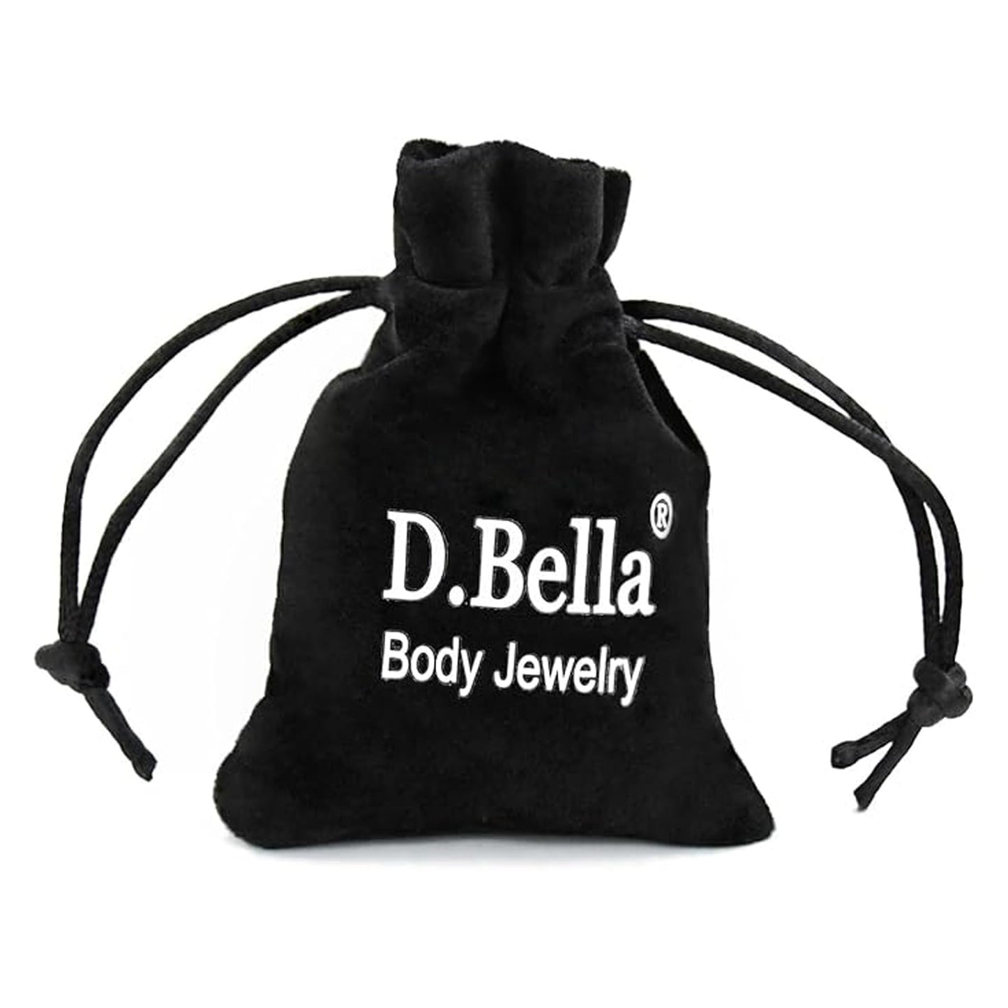 D.Bella Fake Nose Ring Faux Nose Rings Hoop Clip On Earrings for Men Women Non Piercing