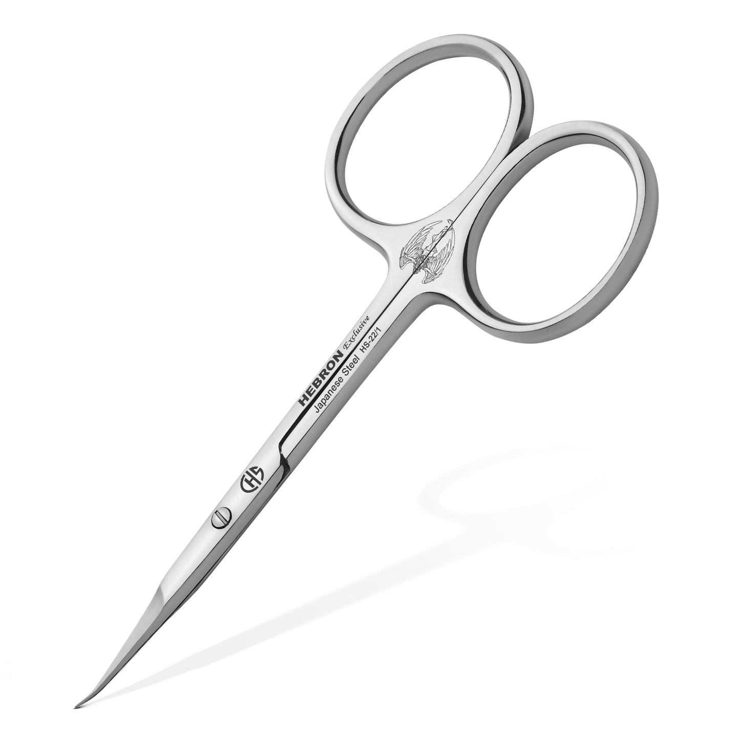 Cuticle Scissors Professional – Extra Fine Precision Nail Scissors for Manicure & Pedicure – Stainless Steel Cuticle Trimming Tool for Nails & Hangnails – HS-22/1