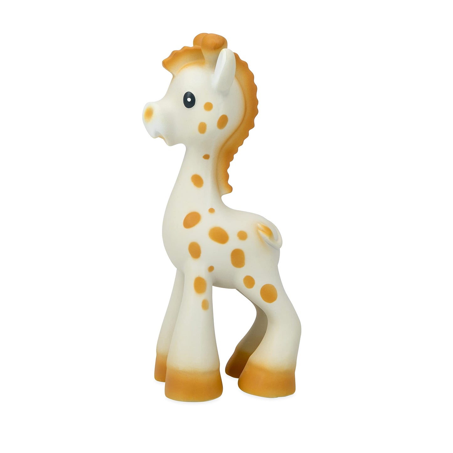 Nuby Jackie The Giraffe Natural Rubber Teether - 3+ Months - Baby Teething Toy