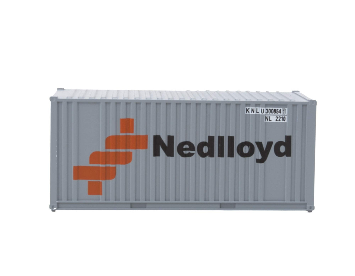 Walthers SceneMaster HO Scale Model of Ned 20' Corrugated Container with Flat Panel,Ned-Lloyd,949-8005