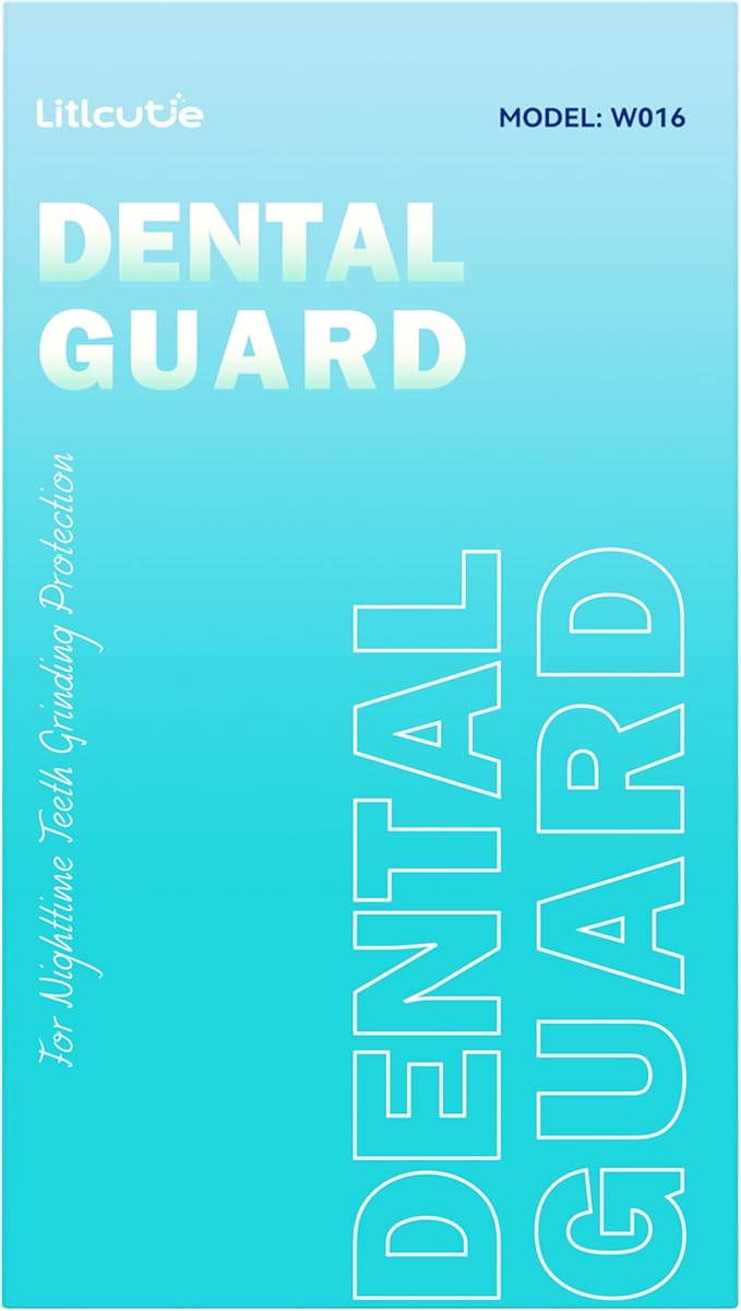 Mouth Guard for Grinding Teeth at Night, Night Guards for Teeth Grinding, 4 Pack/2 Size Moldable Dental Guard for Sleeping-with 2 x 5X Mirror Mouth Guard Case