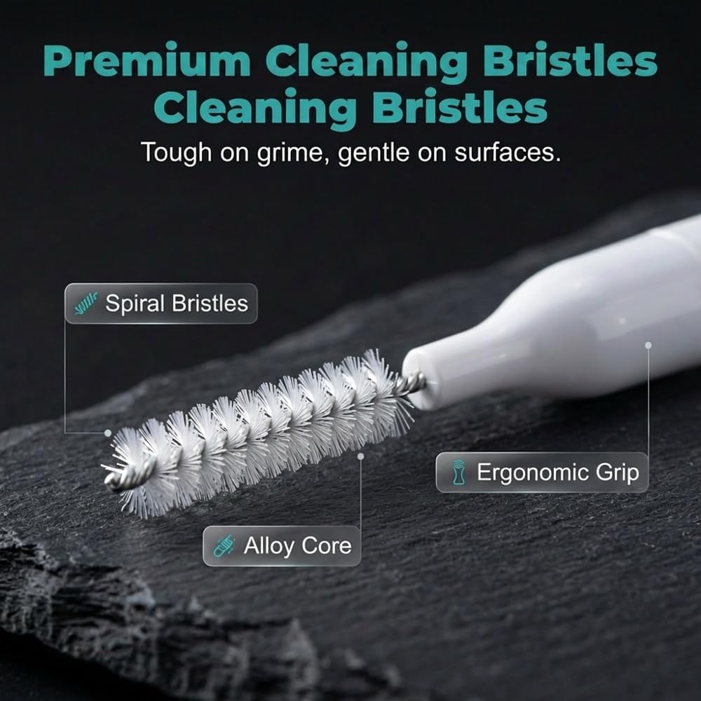 Shower Head Cleaning Brush Small Hole, 2026 New Showerhead Cleaning Brushes Picks for Household Bathroom, Multifunction Crevice Tiny Brush, Shower Head Cleaner Tool (30 Pcs)