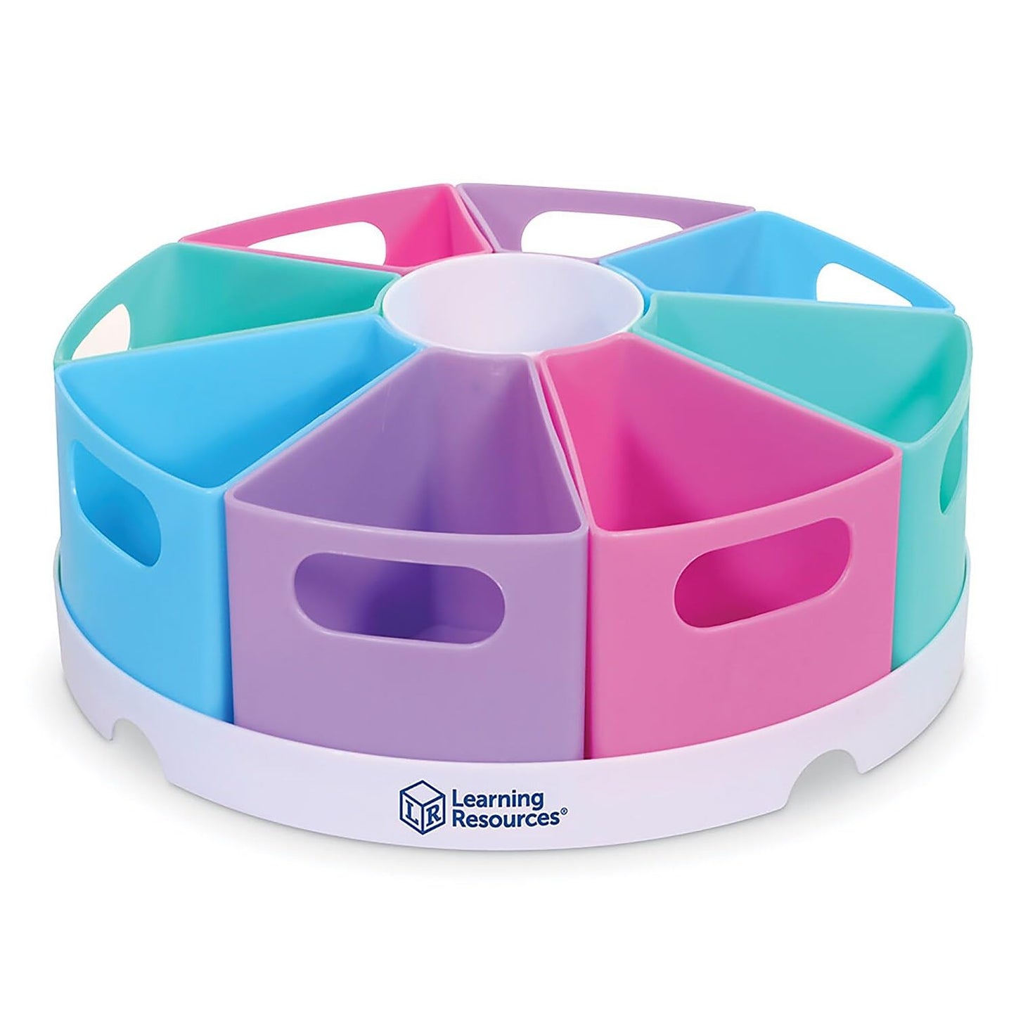 Learning Resources Create-a-Space Storage Center - Desk Organizer for Kids, Homeschool, Caddy, Back to School, Classroom Must Haves