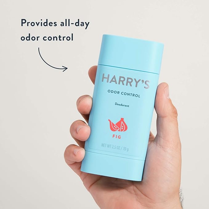 Harry's Men's Deodorant - Odor Control Deodorant - Aluminum-Free - Fig (6 Count)