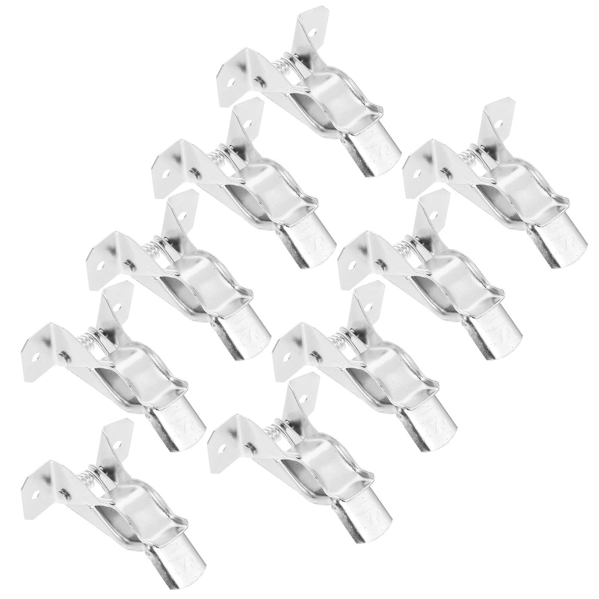 10pcs Wall Mounted Broom and Mop Holder Clips Set