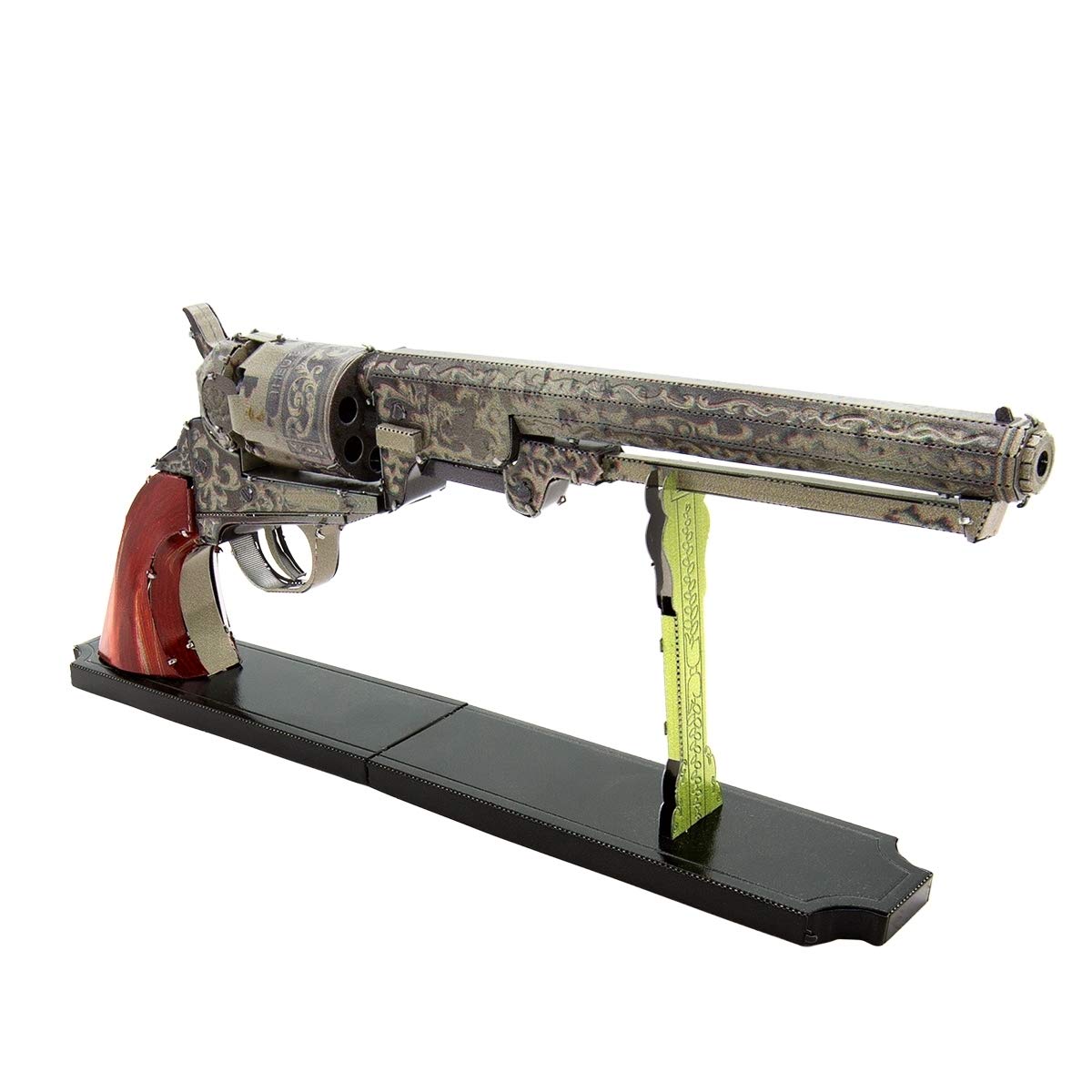 Metal Earth Fascinations Wild West Revolver 3D Metal Model Kit
