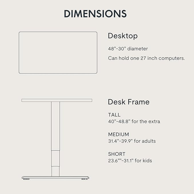 FLEXISPOT E6 MAX Dual Motor 3-Stage 48x30 Inch Heavy Duty Standing Desk, 330lbs Weight Capacity, Height Adjustable Desk w/Cable Management & Wheels (Seamless Mahogany Desktop + Black Frame)